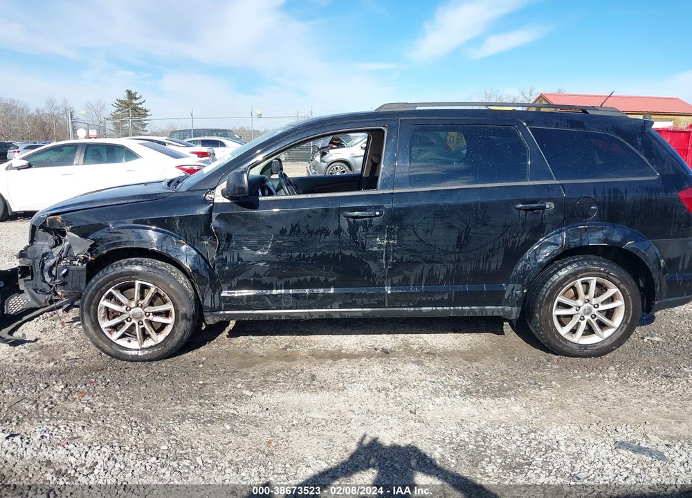 2014 DODGE JOURNEY SXT VIN: 3C4PDCBB8ET174511