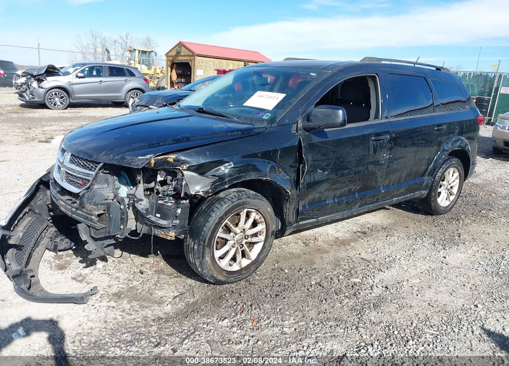 2014 DODGE JOURNEY SXT VIN: 3C4PDCBB8ET174511