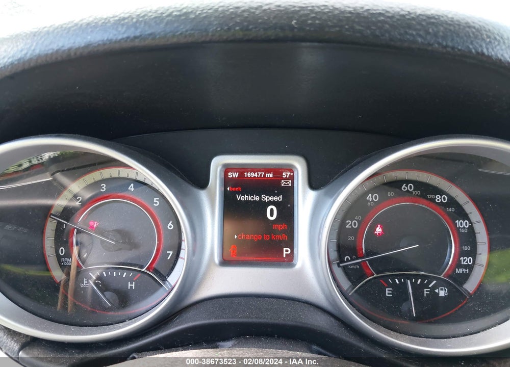 2014 DODGE JOURNEY SXT VIN: 3C4PDCBB8ET174511