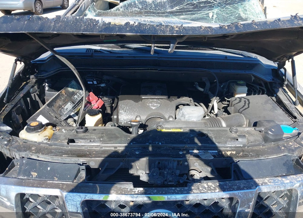 2012 NISSAN ARMADA PLATINUM VIN: 5N1BA0NC2CN614463