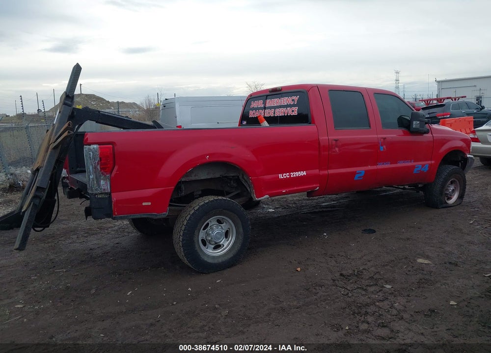 2000 FORD SUPER DUTY F-350 SRW LARIAT/XL/XLT VIN: 1FTSW31F5YEB89898