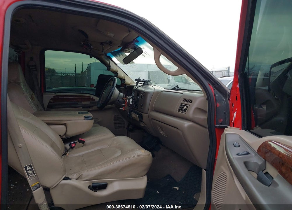 2000 FORD SUPER DUTY F-350 SRW LARIAT/XL/XLT VIN: 1FTSW31F5YEB89898