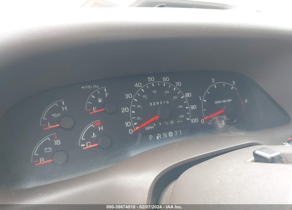 2000 FORD SUPER DUTY F-350 SRW LARIAT/XL/XLT VIN: 1FTSW31F5YEB89898