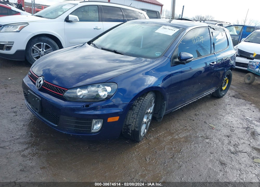 2013 VOLKSWAGEN GTI 2-DOOR VIN: WVWFV7AJ4DW086380