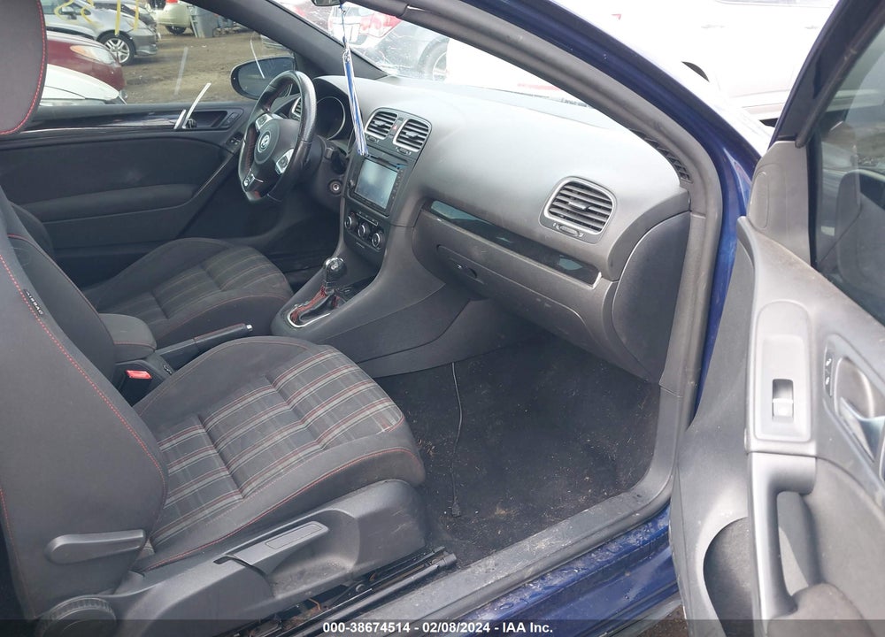 2013 VOLKSWAGEN GTI 2-DOOR VIN: WVWFV7AJ4DW086380