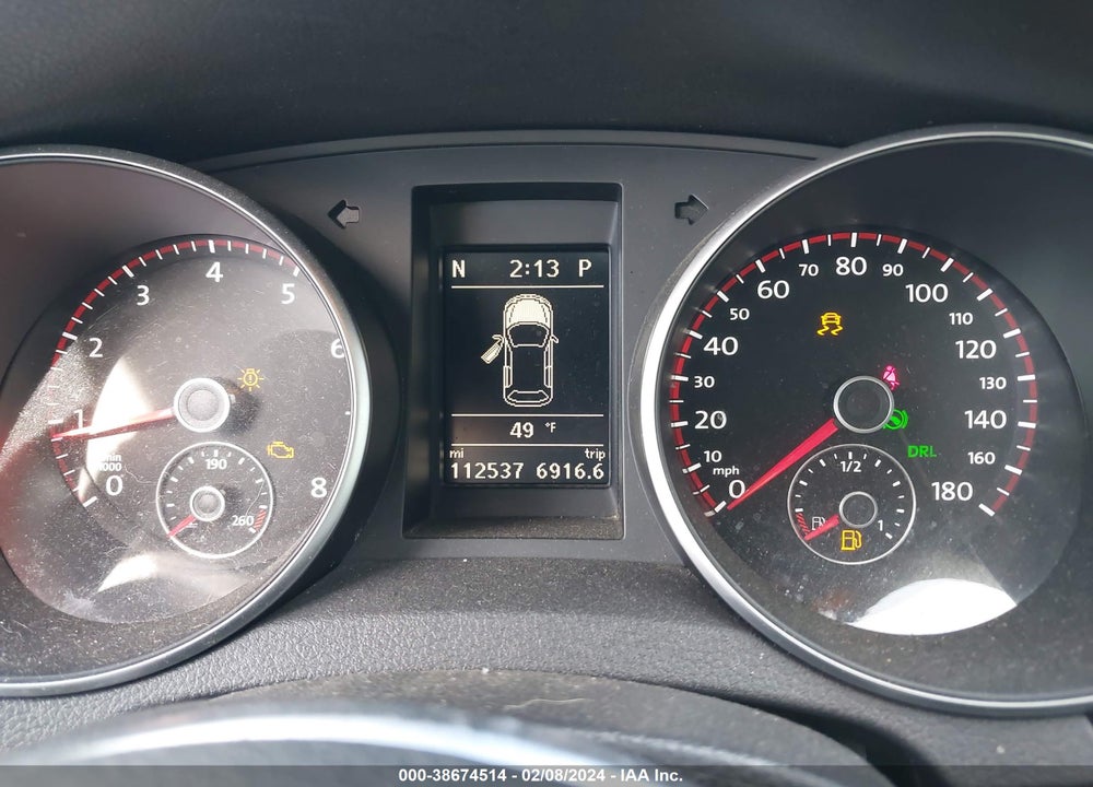 2013 VOLKSWAGEN GTI 2-DOOR VIN: WVWFV7AJ4DW086380