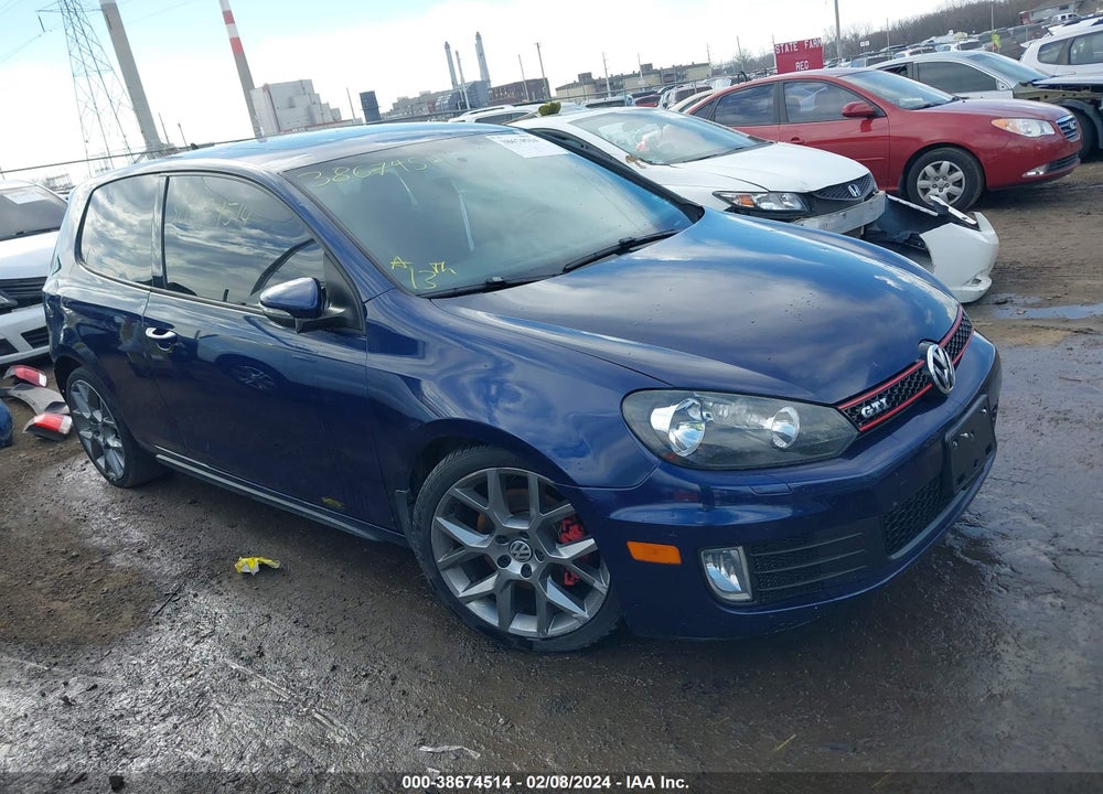 2013 VOLKSWAGEN GTI 2-DOOR VIN: WVWFV7AJ4DW086380