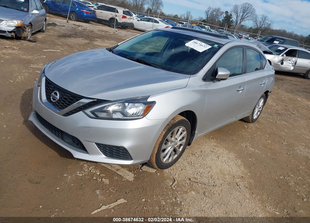 2018 NISSAN SENTRA SV VIN: 3N1AB7AP7JY232169