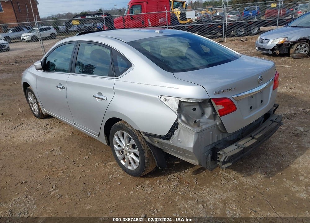 2018 NISSAN SENTRA SV VIN: 3N1AB7AP7JY232169