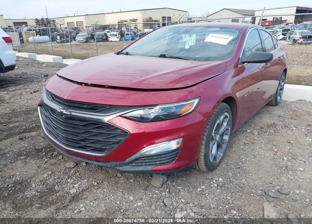 2019 CHEVROLET MALIBU RS VIN: 1G1ZG5ST1KF227889