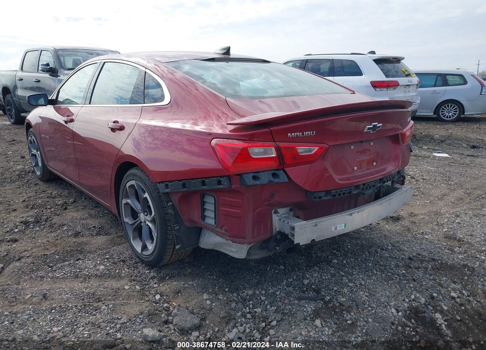 2019 CHEVROLET MALIBU RS VIN: 1G1ZG5ST1KF227889