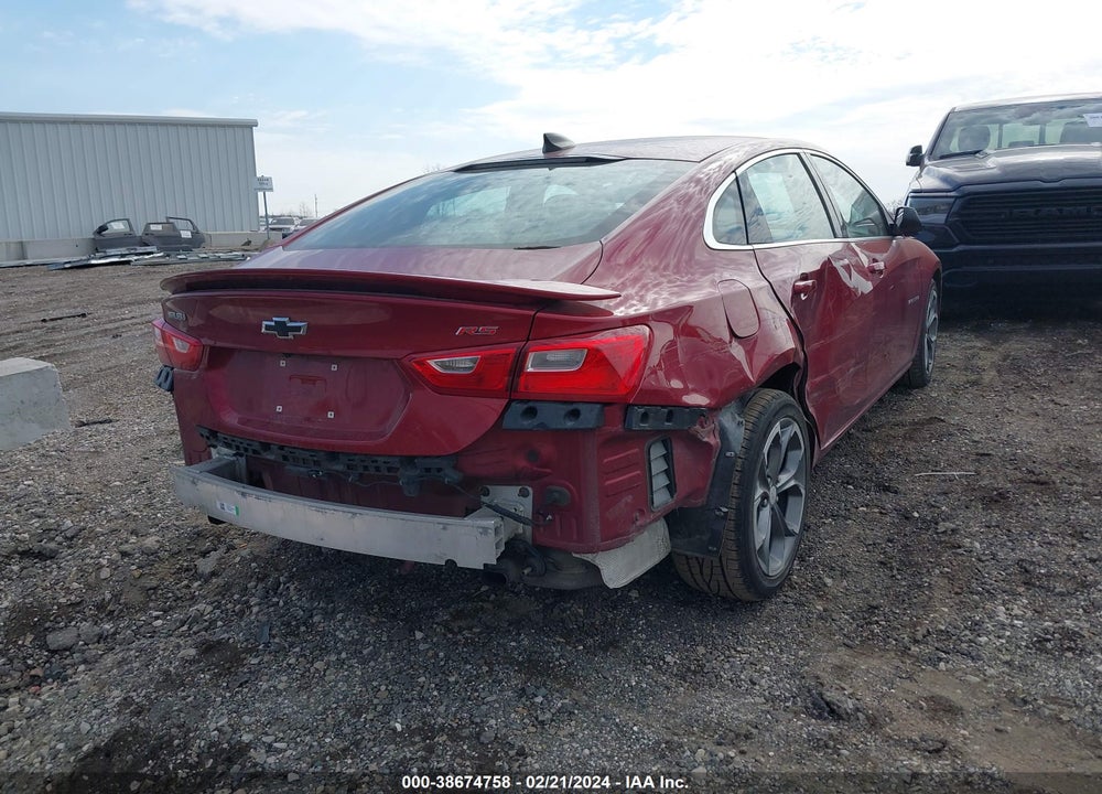 2019 CHEVROLET MALIBU RS VIN: 1G1ZG5ST1KF227889