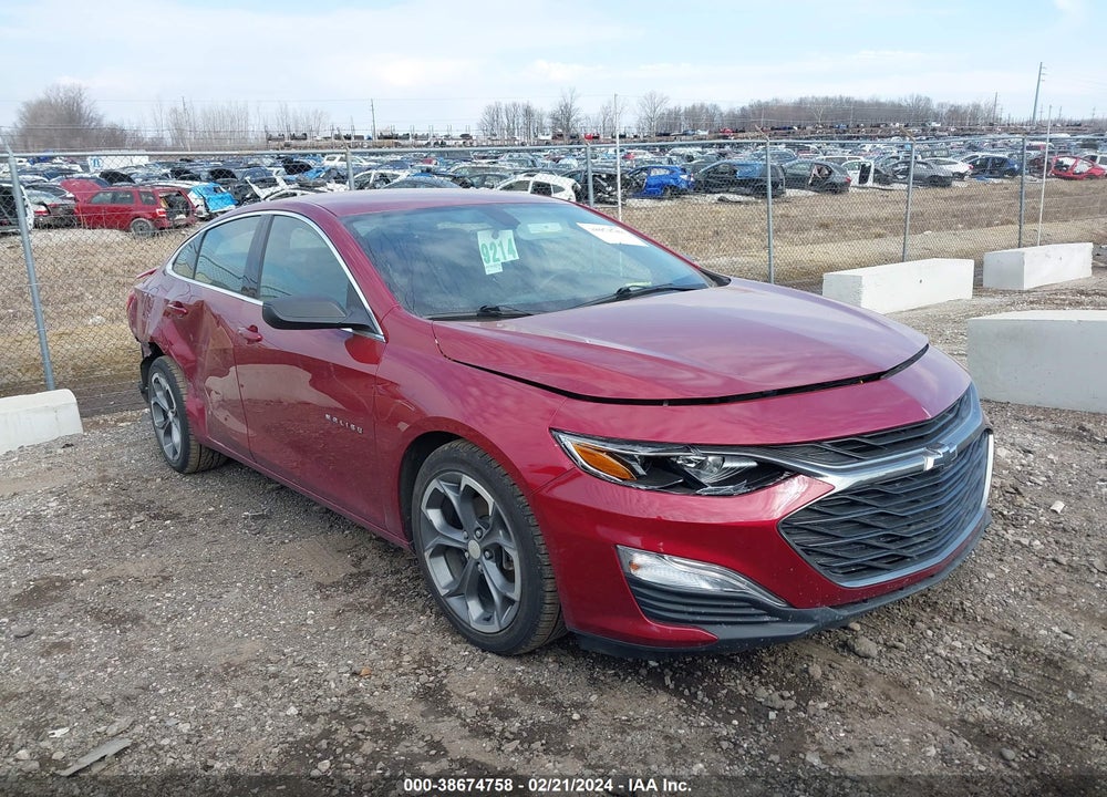 2019 CHEVROLET MALIBU RS VIN: 1G1ZG5ST1KF227889
