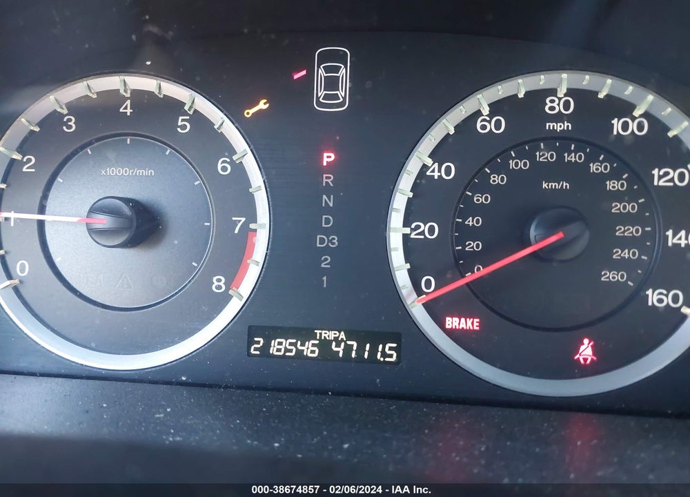 2009 HONDA ACCORD 2.4 EX VIN: 1HGCP26729A002317