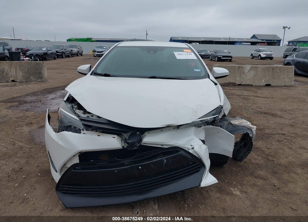 2019 TOYOTA COROLLA LE VIN: 5YFBURHE6KP885234