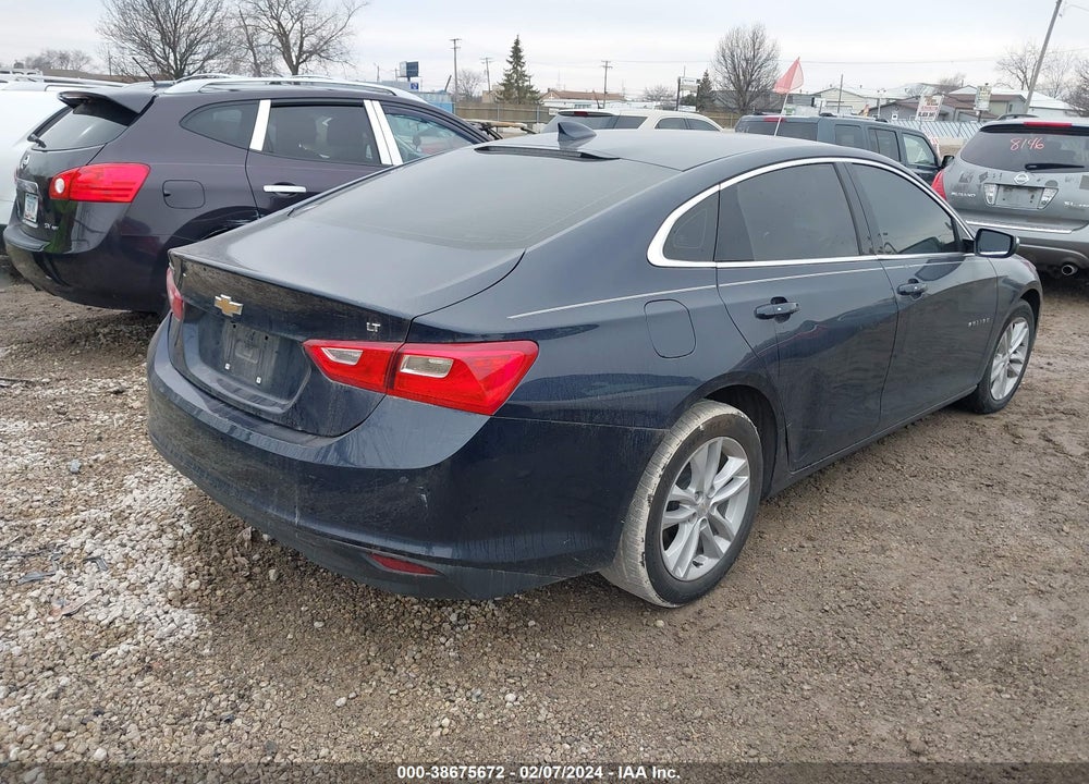 2016 CHEVROLET MALIBU VIN: 1G1ZE5ST2GF276077