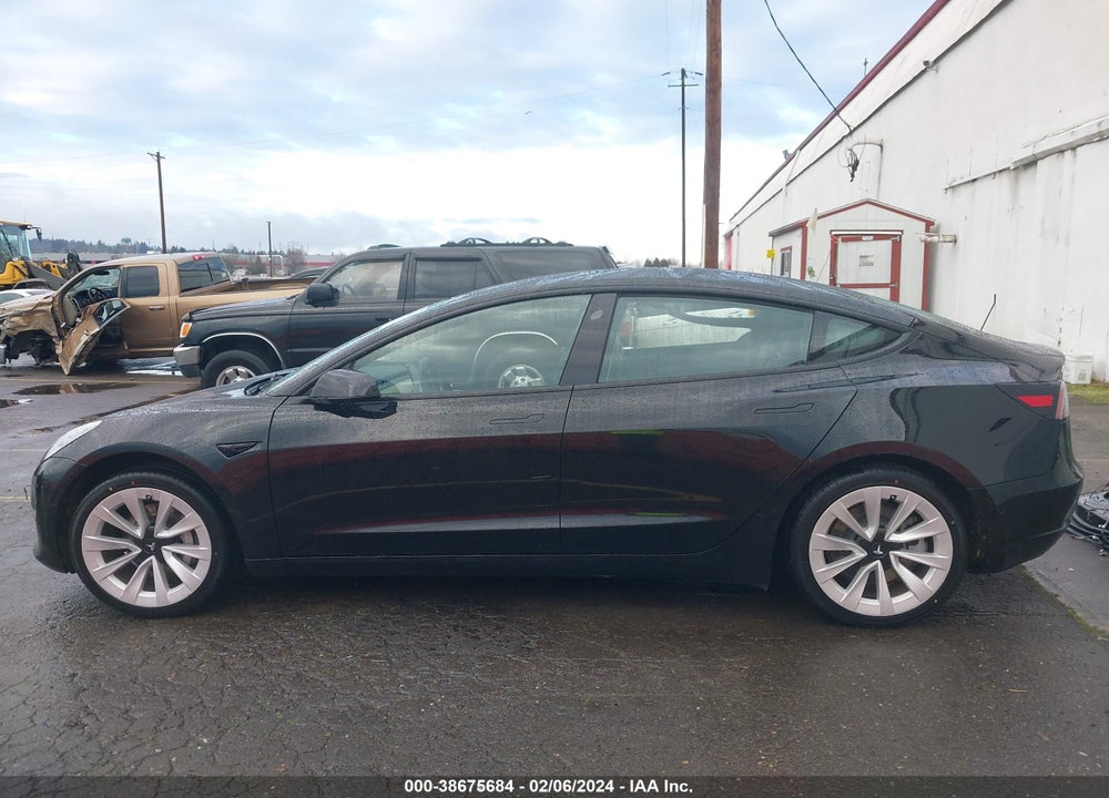 2021 TESLA MODEL 3 LONG RANGE DUAL MOTOR ALL-WHEEL DRIVE VIN: 5YJ3E1EB4MF050194