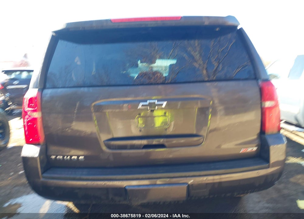 2016 CHEVROLET TAHOE LT VIN: 1GNSKBKC5GR221693