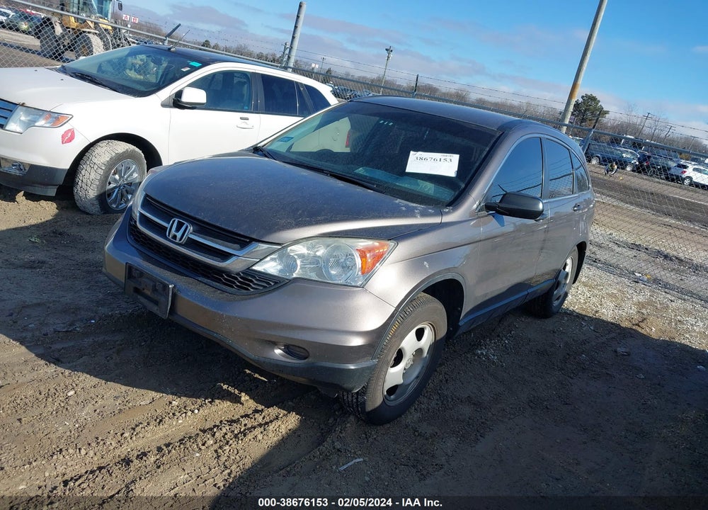 2010 HONDA CR-V LX VIN: 5J6RE4H3XAL045746