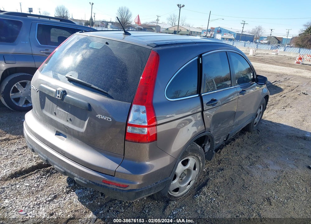 2010 HONDA CR-V LX VIN: 5J6RE4H3XAL045746
