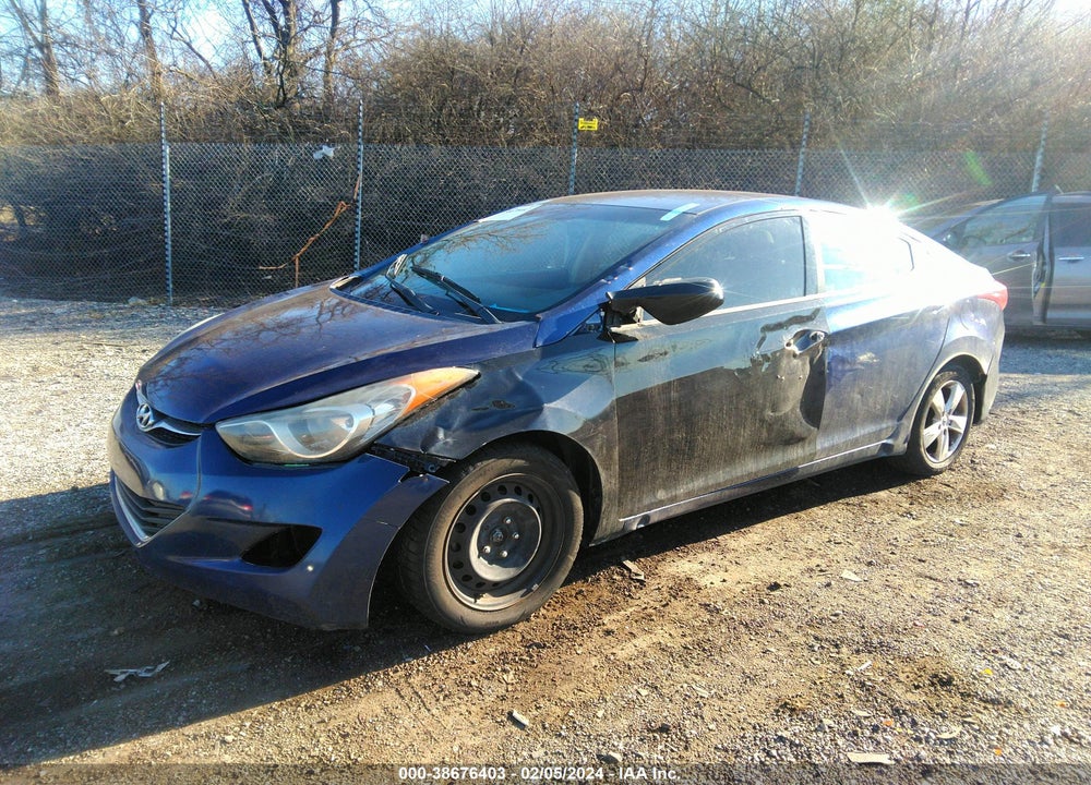 2013 HYUNDAI ELANTRA GLS (ULSAN PLANT) VIN: KMHDH4AE3DU489029