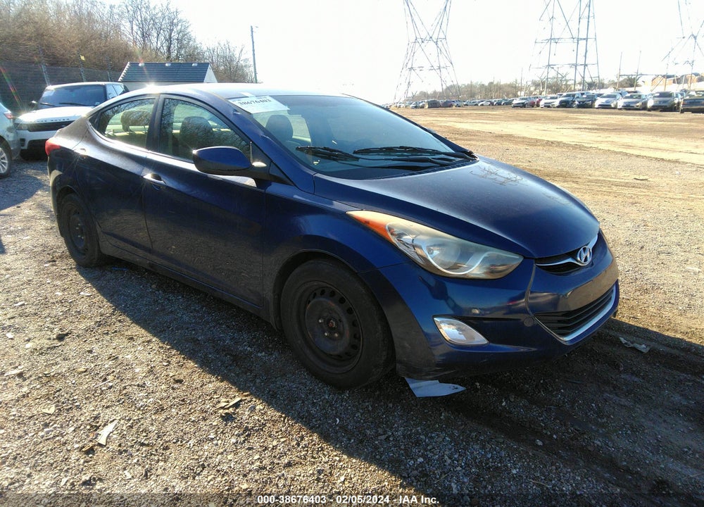 2013 HYUNDAI ELANTRA GLS (ULSAN PLANT) VIN: KMHDH4AE3DU489029