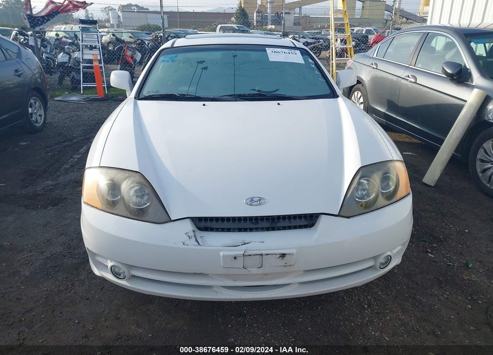 2004 HYUNDAI TIBURON GT V6/GT V6 SPECIAL EDITION VIN: KMHHN65F54U112839
