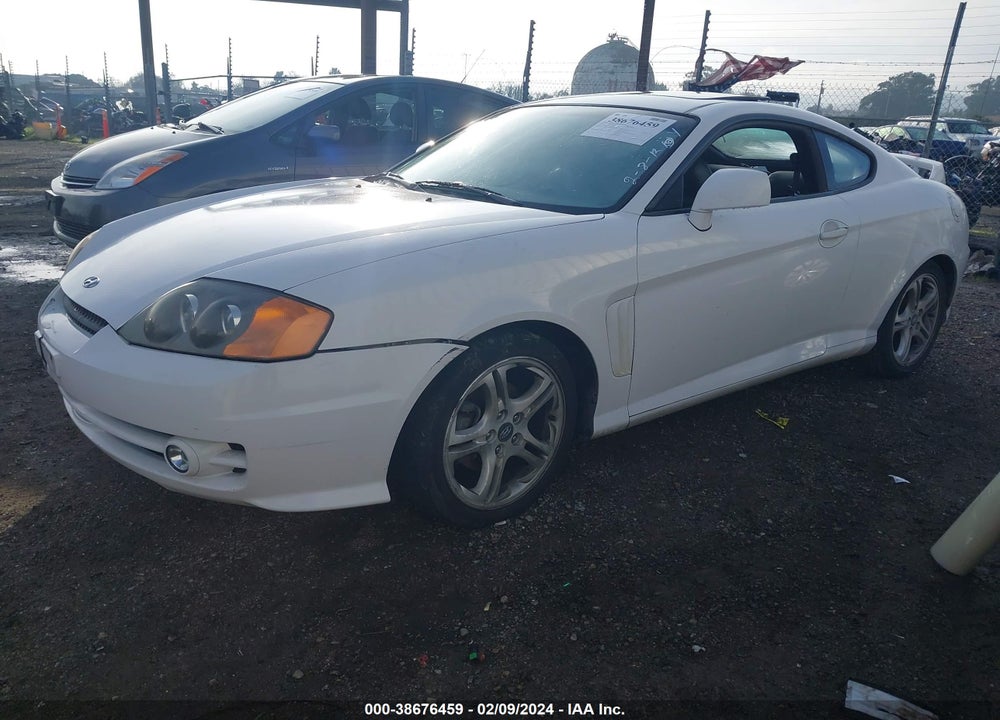 2004 HYUNDAI TIBURON GT V6/GT V6 SPECIAL EDITION VIN: KMHHN65F54U112839