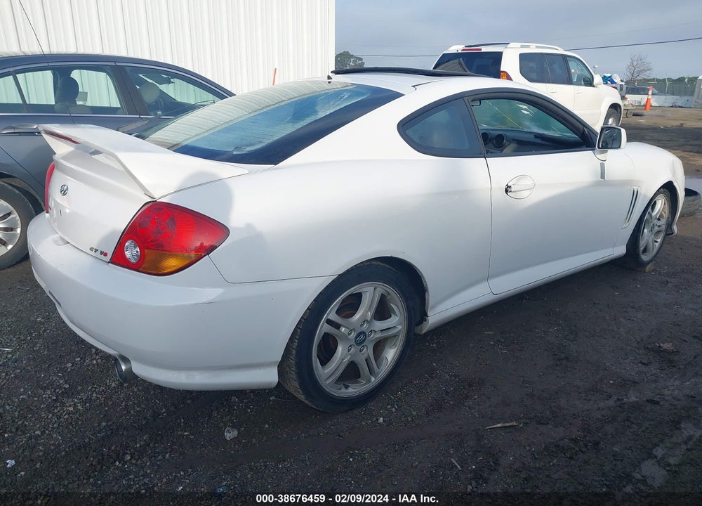 2004 HYUNDAI TIBURON GT V6/GT V6 SPECIAL EDITION VIN: KMHHN65F54U112839