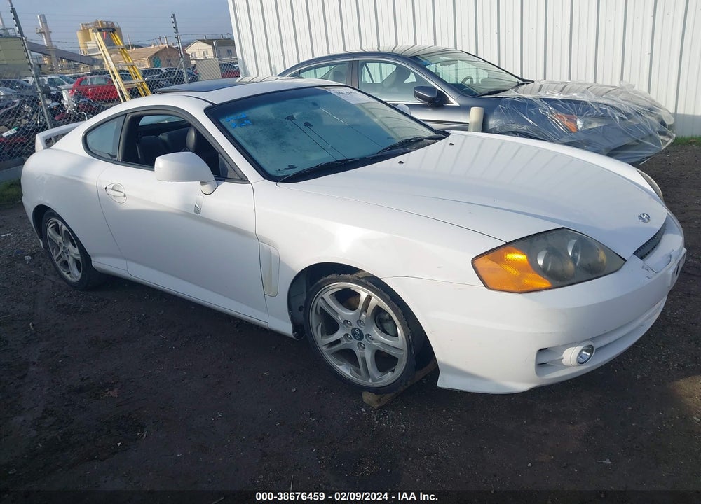 2004 HYUNDAI TIBURON GT V6/GT V6 SPECIAL EDITION VIN: KMHHN65F54U112839