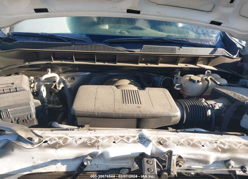 2021 CHEVROLET SILVERADO 1500 4WD DOUBLE CAB STANDARD BED WT VIN: 1GCRYAEH2MZ115463