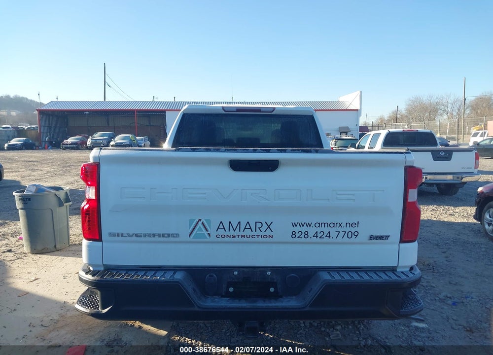 2021 CHEVROLET SILVERADO 1500 4WD DOUBLE CAB STANDARD BED WT VIN: 1GCRYAEH2MZ115463