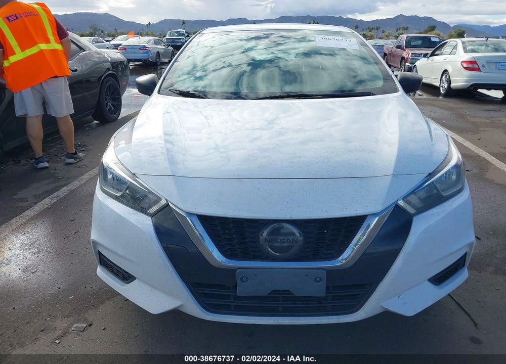 2020 NISSAN VERSA S XTRONIC CVT VIN: 3N1CN8DV2LL868014