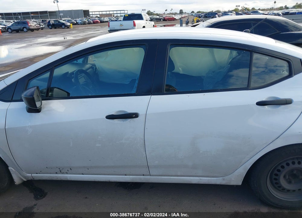 2020 NISSAN VERSA S XTRONIC CVT VIN: 3N1CN8DV2LL868014