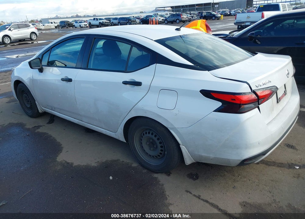 2020 NISSAN VERSA S XTRONIC CVT VIN: 3N1CN8DV2LL868014