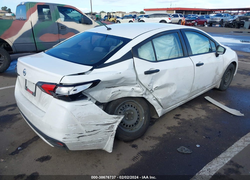2020 NISSAN VERSA S XTRONIC CVT VIN: 3N1CN8DV2LL868014