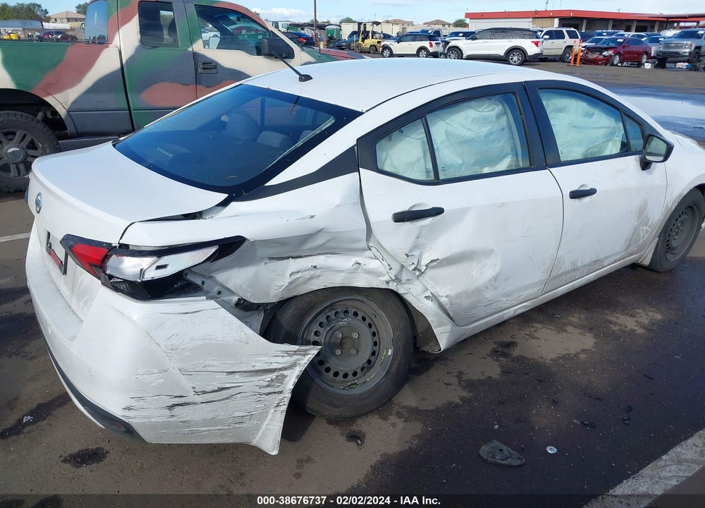 2020 NISSAN VERSA S XTRONIC CVT VIN: 3N1CN8DV2LL868014