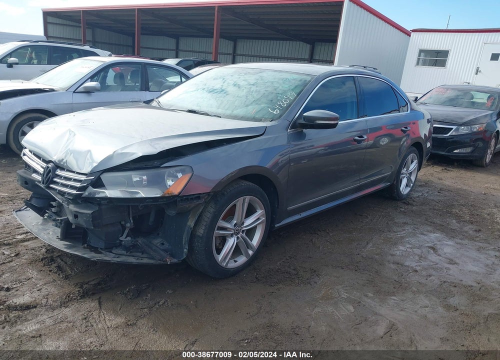 2014 VOLKSWAGEN PASSAT 2.0L TDI SE VIN: 1VWBN7A3XEC116451