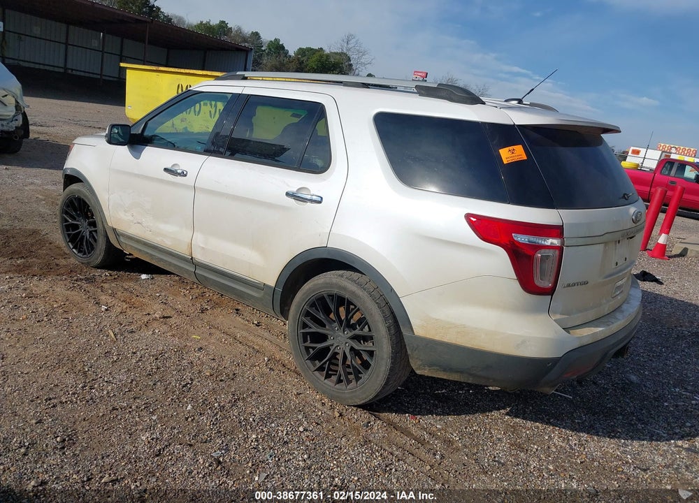 2013 FORD EXPLORER LIMITED VIN: 1FM5K7F80DGA21297