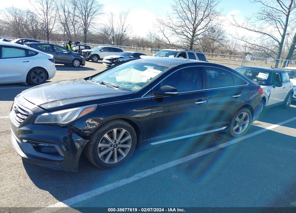 2016 HYUNDAI SONATA VIN: 5NPE34AF1GH410309