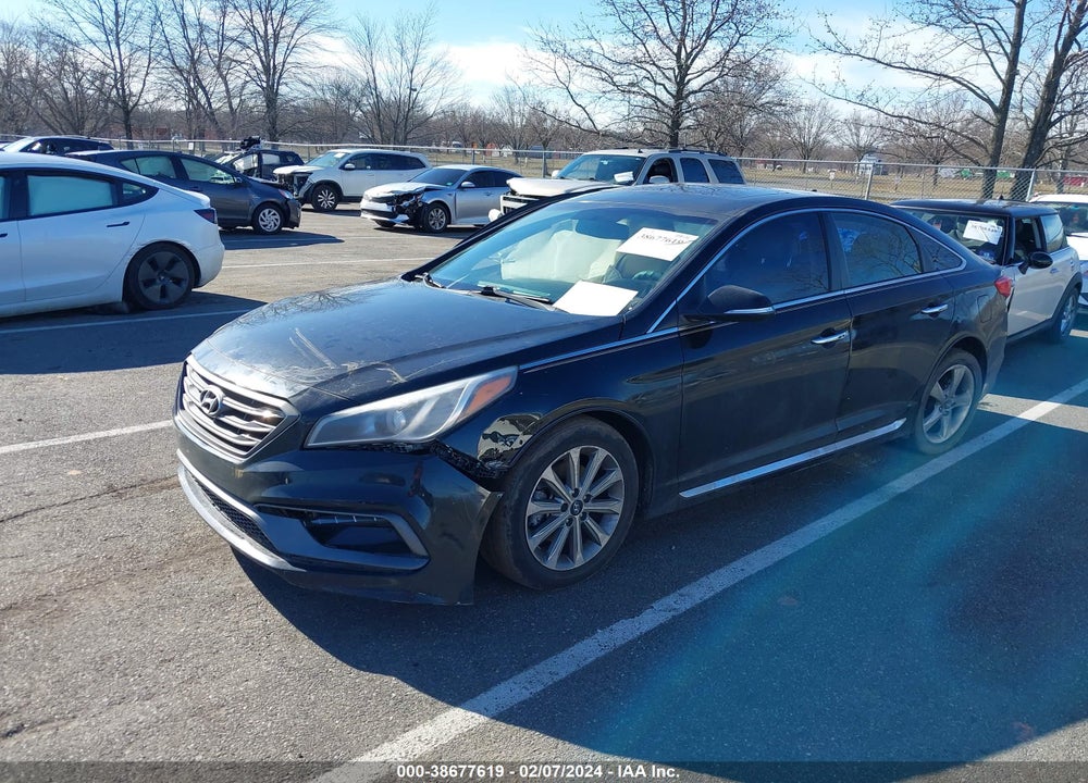 2016 HYUNDAI SONATA VIN: 5NPE34AF1GH410309