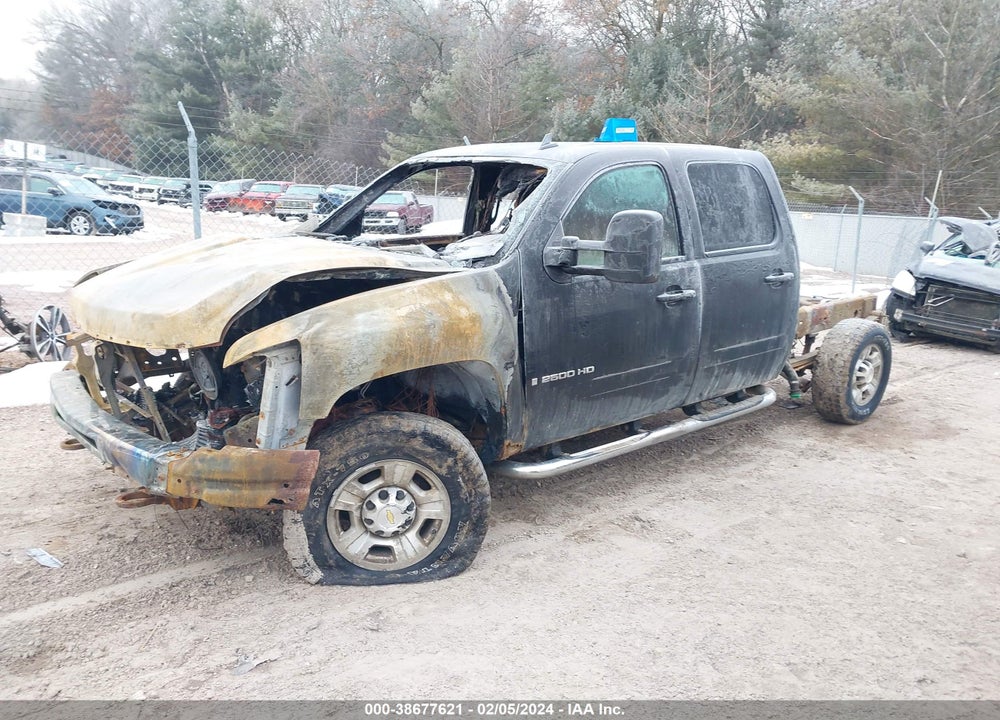 2008 CHEVROLET SILVERADO 2500HD LTZ VIN: 1GCHK23618F132539