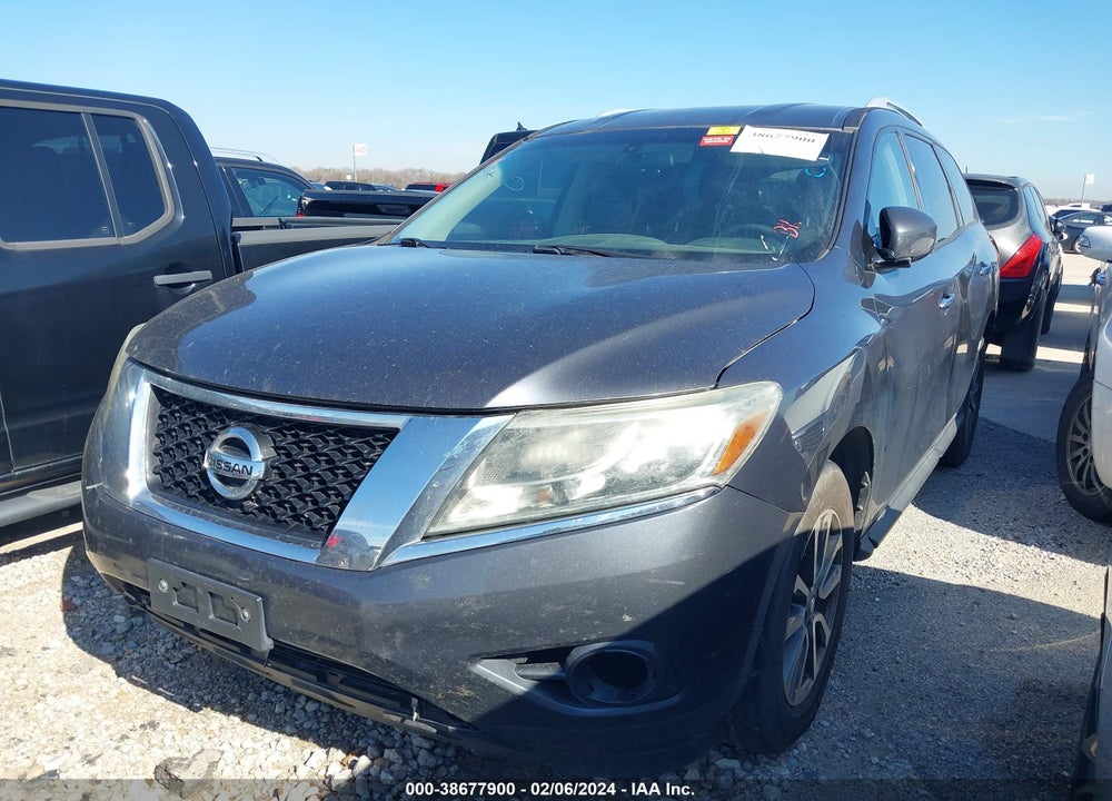 2013 NISSAN PATHFINDER VIN: 5N1AR2MM1DC668845