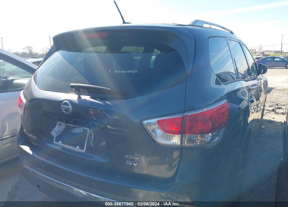 2013 NISSAN PATHFINDER VIN: 5N1AR2MM1DC668845