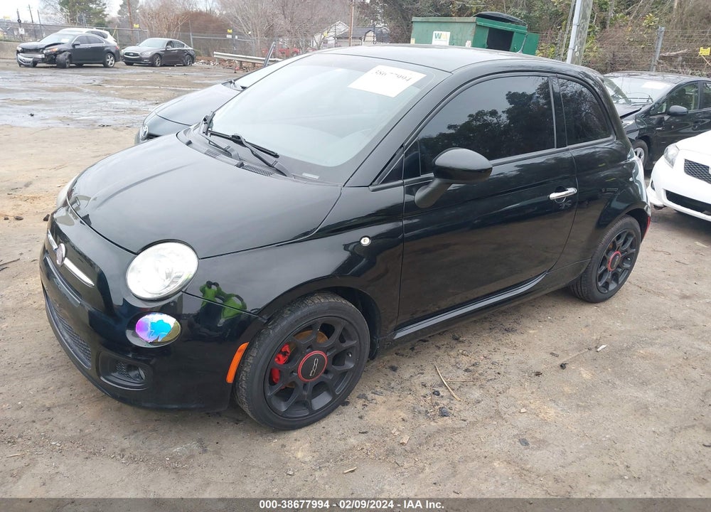2015 FIAT 500 SPORT VIN: 3C3CFFBR2FT562234