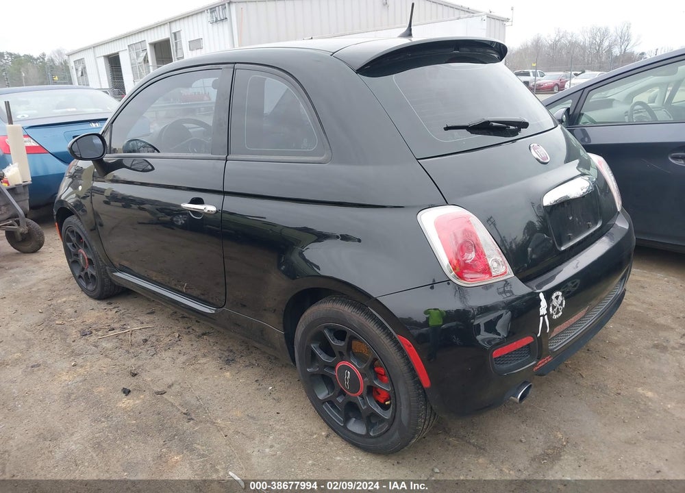 2015 FIAT 500 SPORT VIN: 3C3CFFBR2FT562234