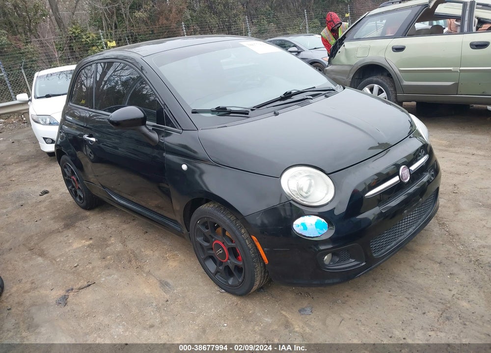 2015 FIAT 500 SPORT VIN: 3C3CFFBR2FT562234