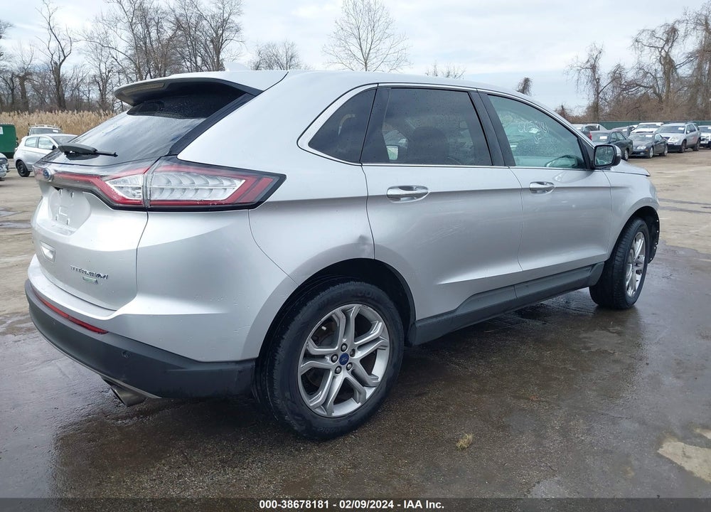 2016 FORD EDGE TITANIUM VIN: 2FMPK3K92GBB21610