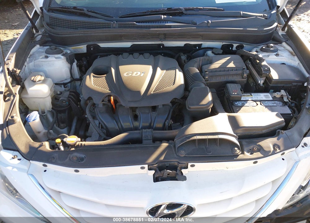 2012 HYUNDAI SONATA GLS VIN: 5NPEB4AC7CH392644