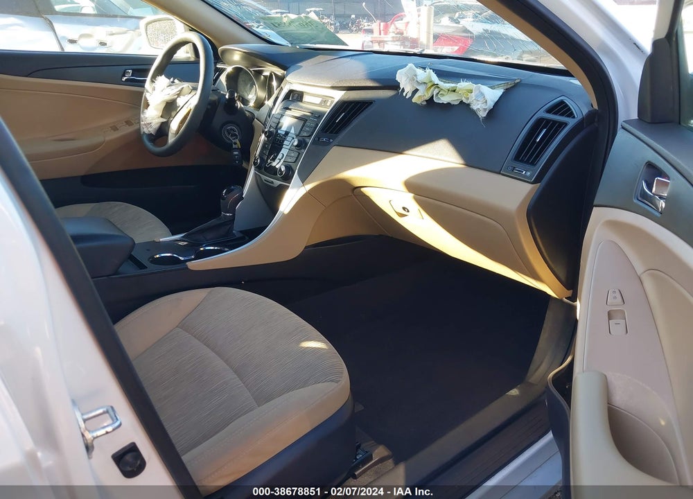2012 HYUNDAI SONATA GLS VIN: 5NPEB4AC7CH392644